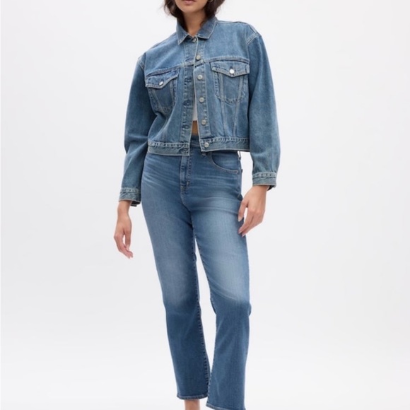 Brand new with tags! Gap Kick Fit High Rise Jeans with Washwell - Picture 4 of 7